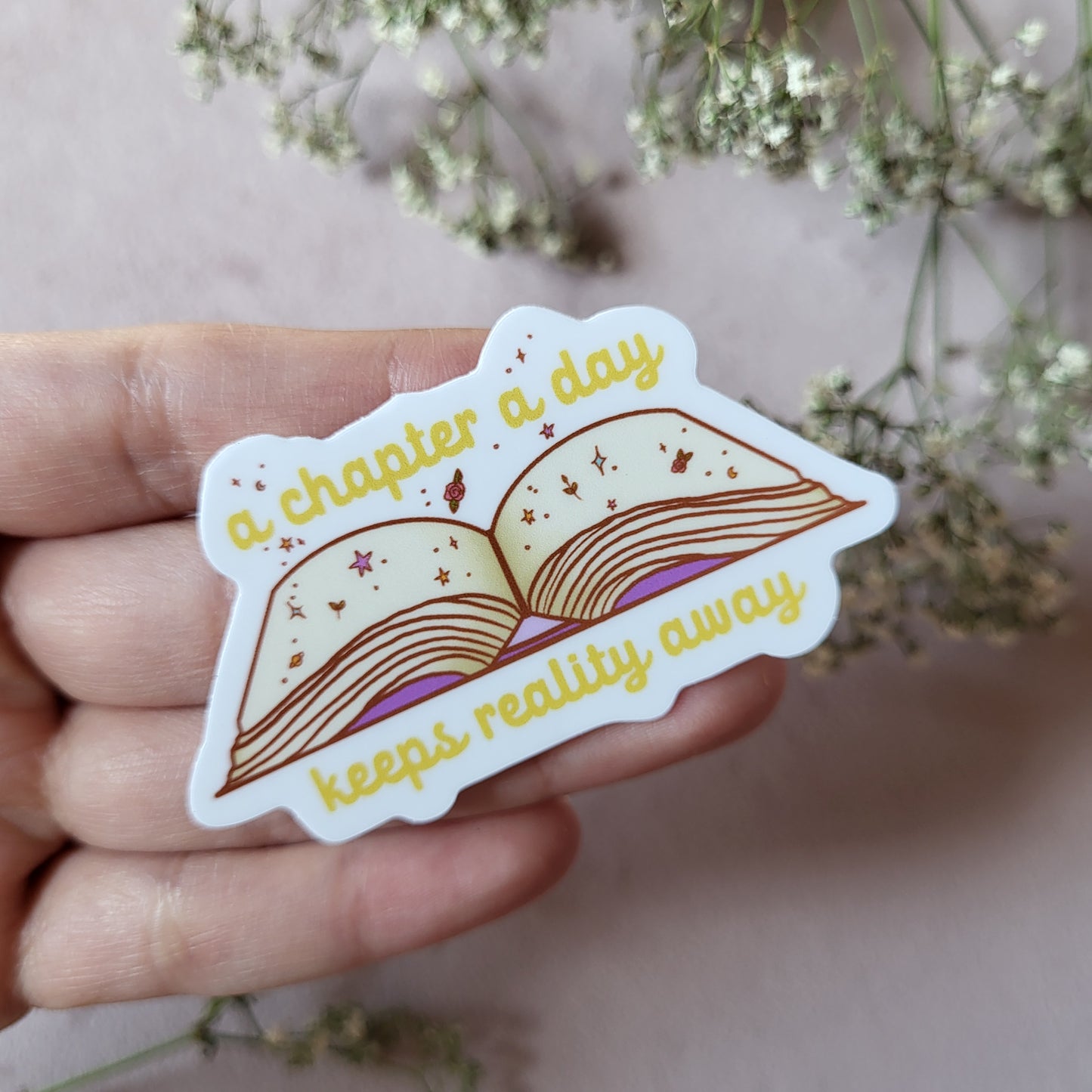 A Chapter A Day Sticker