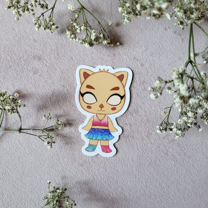 1989 Cat Sticker