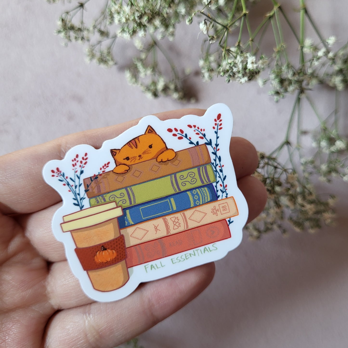 Fall Essentials Sticker