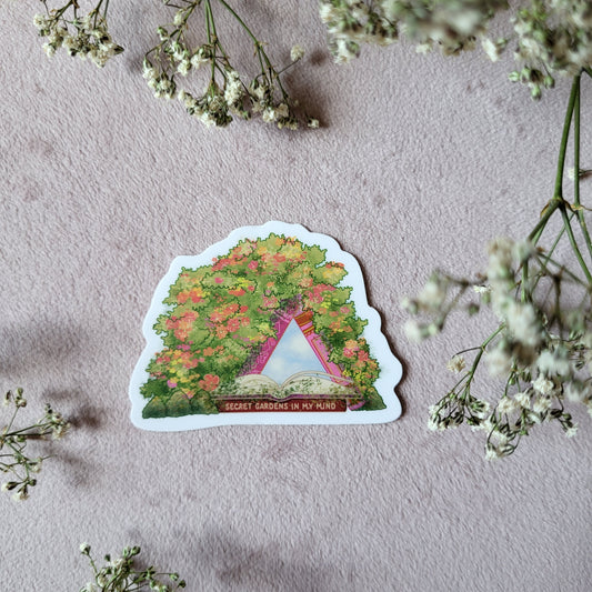 Secret Gardens in My Mind Sticker