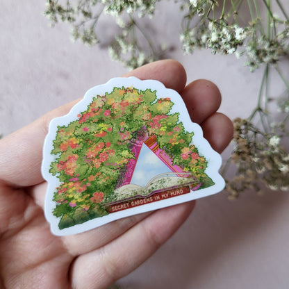 Secret Gardens in My Mind Sticker