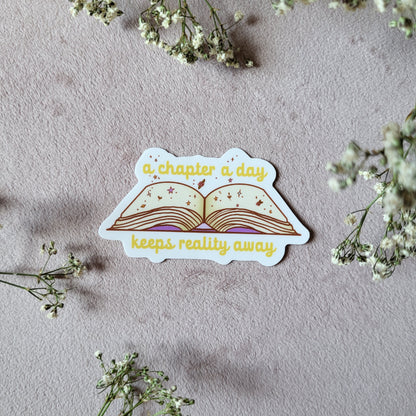 A Chapter A Day Sticker