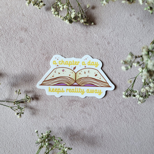 A Chapter A Day Sticker