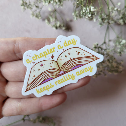 A Chapter A Day Sticker