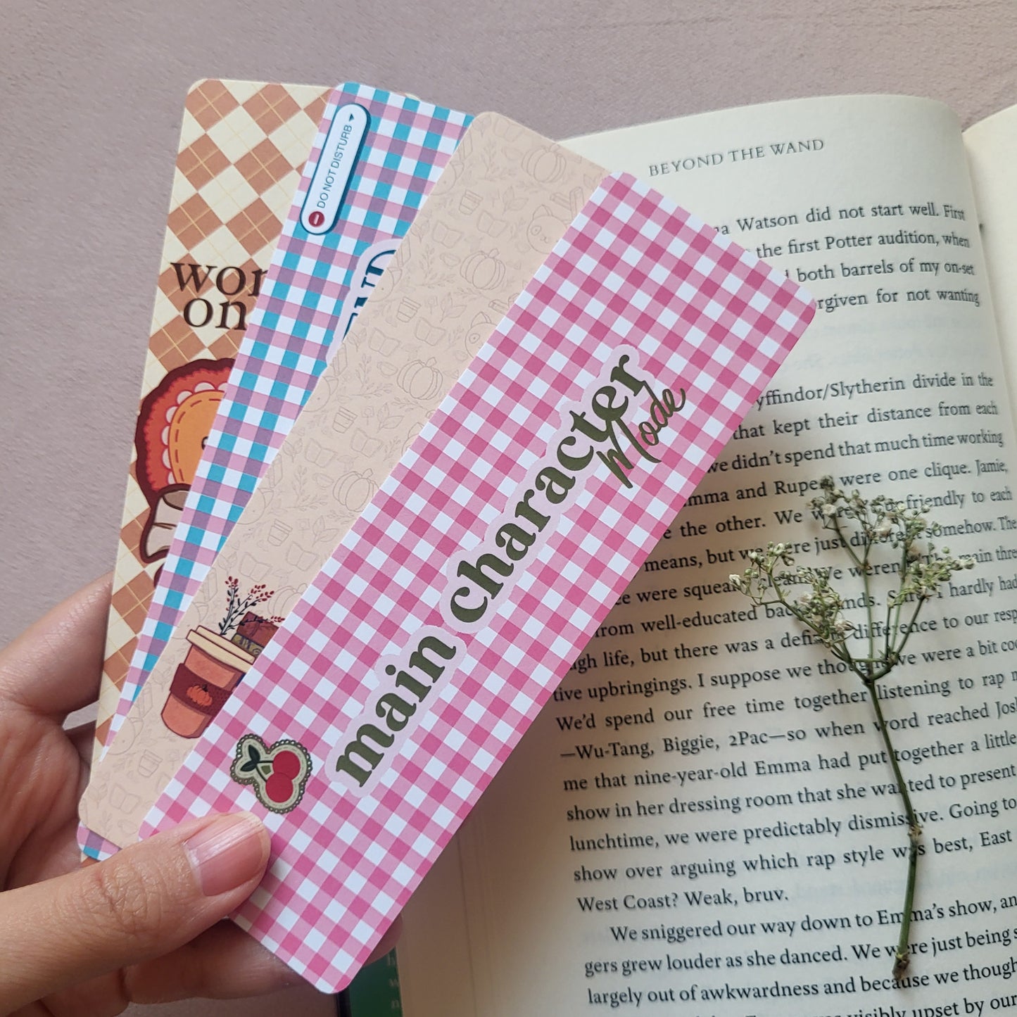 Main Character Bookmark