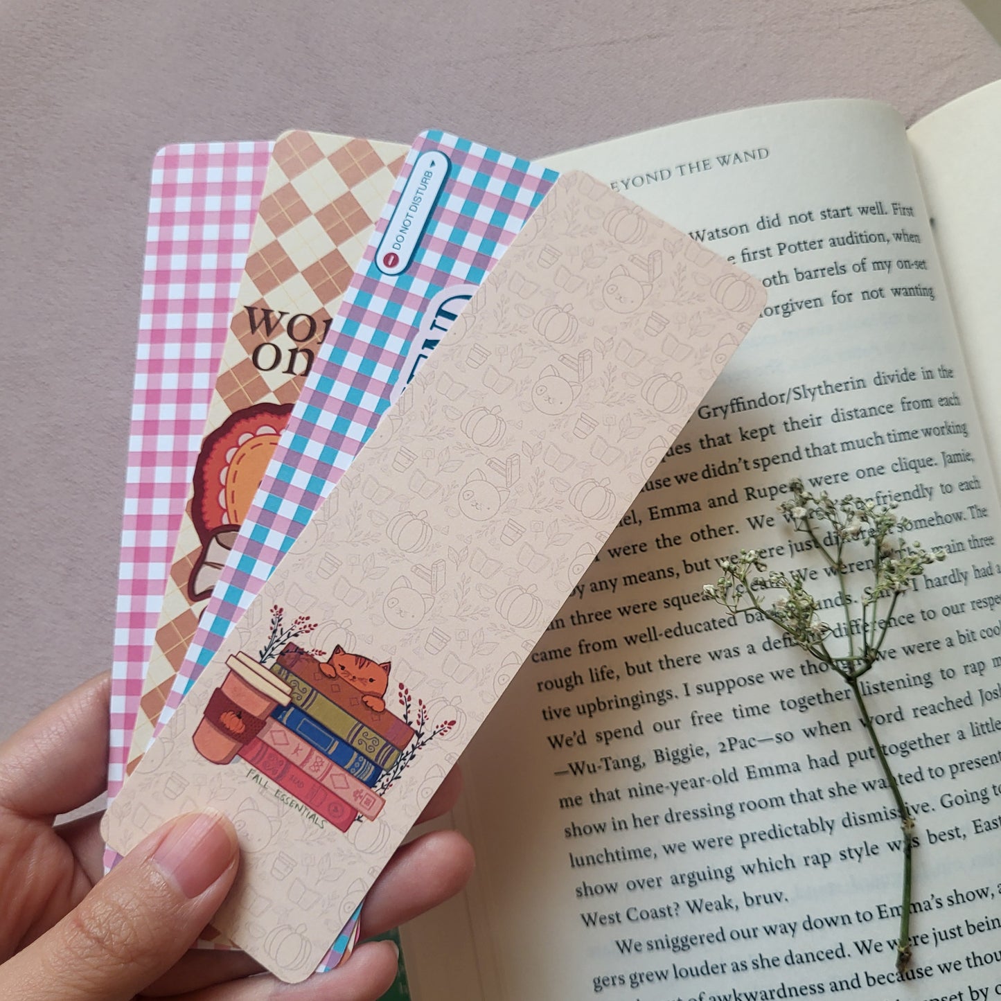 Fall Bookmark