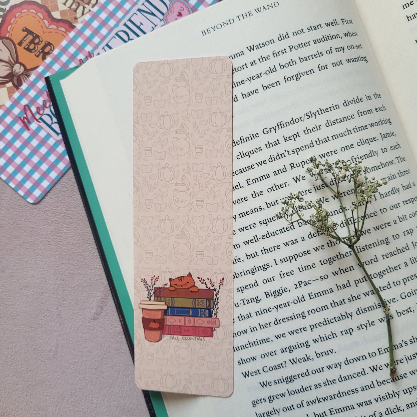 Fall Bookmark