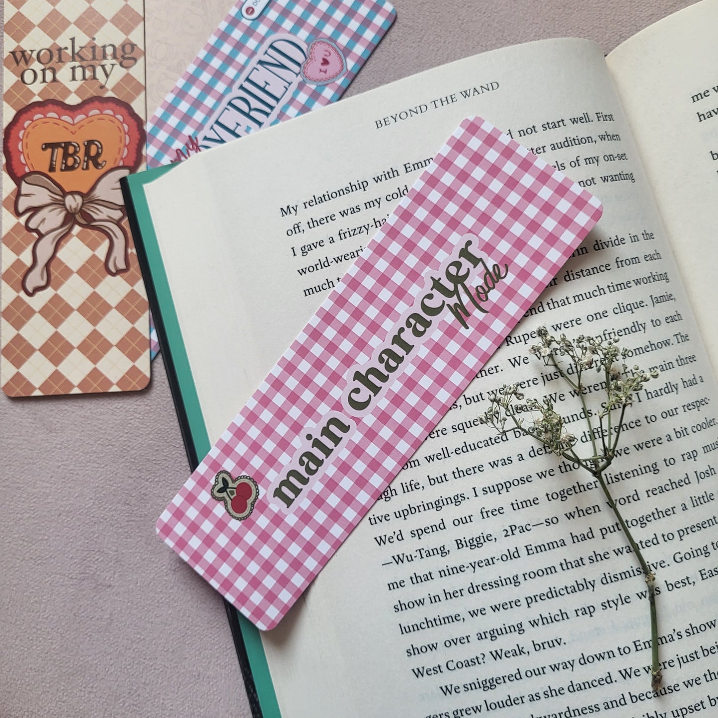 Main Character Bookmark