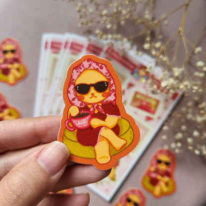 Chill Cat Sticker